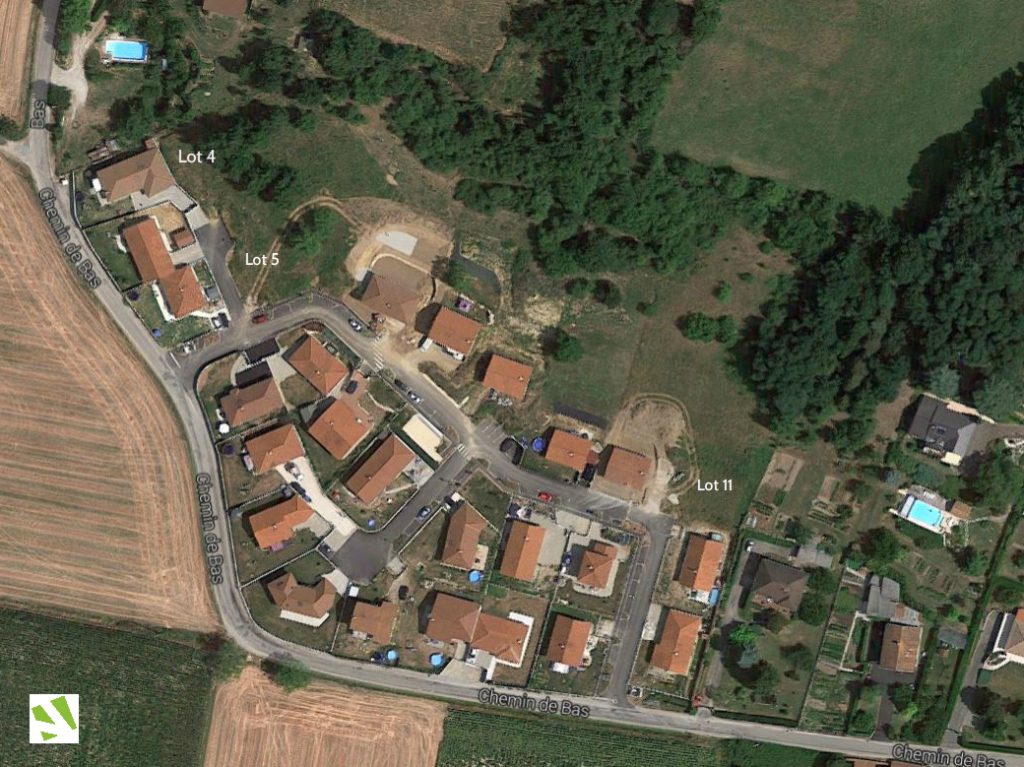 Terrain a vendre vienne (38200) : prix du m2 terrain à bâtir constructible à Saint Jean de Bournay