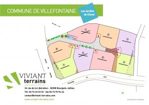 Villefontaine Chané Viviant Terrains terrains à bâtir Isère 38 0617