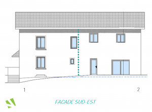 maison bourgoin jallieu_ maison a bourgoin jallieu_isere 38 _ viviant terrains_phacade SE
