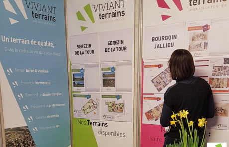 salon immo bourgoin Viviant Terrains 3 l