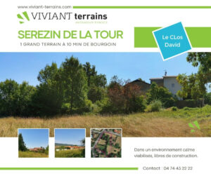 terrain Sérézin de la Tour - terrain a batir bourgoin jallieu - viviant terrains