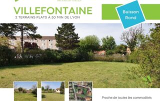terrain Villefontaine - viviant terrains -terrains à la vente viabilisé, libre de construction