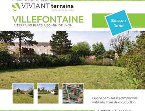 Villefontaine – Terrains à Bâtir en plein centre