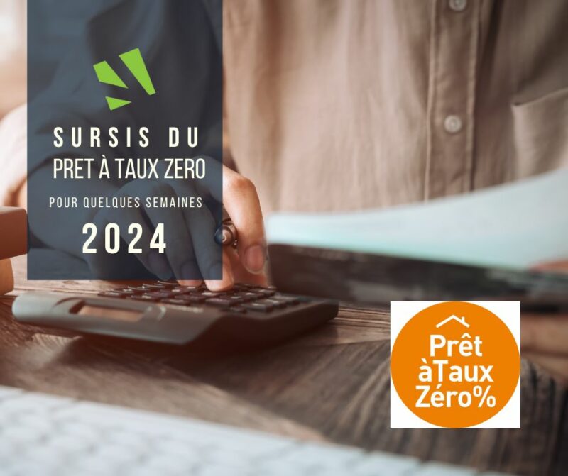 Prolongation du PTZ début 2024 pour la maison individuelle.