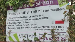 terrain a batir isere - viviant terrains - france3 Ra reportage 2020 21 09