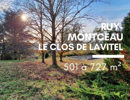 Nouveau : Ruy-Montceau à 5 mns de Bourgoin
