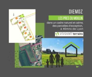 terrain diemoz - terrain a batir - isere 38 - viviant terrains