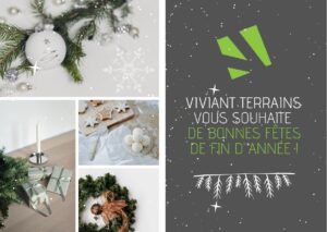 terrain a batir 38 - viviant terrains - bonnes fêtes - noel 2022