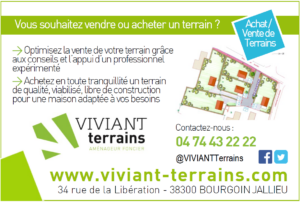 terrain a batir 38 - Sérézin de la tour - achat vente terrain 2024