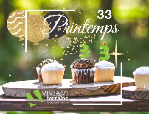 VIVIANT TERRAINS fête ses 33 printemps !