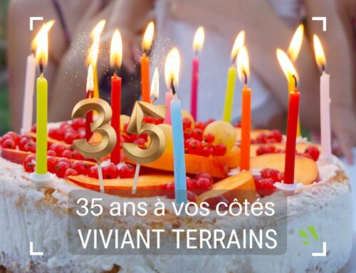 VIVIANT TERRAINS fête son anniversaire le 2 avril !