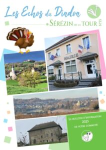 Bulletin municipal - Sérézin de la Tour - encart pub de viviant terrains - terrain a batir 38 - achat vente terrain
