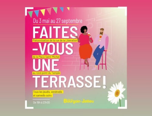 Faites-vous une terrasse ! Piétonisation de la rue de la Libération pour la belle saison