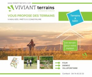 terrain a batir 38 - Four - Diémoz - Villefontaine - viviant terrains -