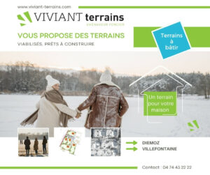 terrain a batir 38 - Isère - viviant terrains - opérations en cours - Diémoz - Villefontaine