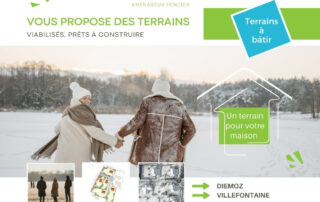 terrain a batir 38 - Isère - viviant terrains - opérations en cours - Diémoz - Villefontaine