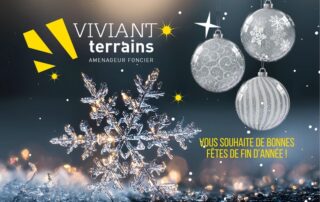 viviant terrains vous souhaitent de bonnes fêtes de fin d'année