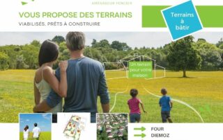 terrain a batir 38 - viviant terrains - Four - Villefontaine - Diemoz