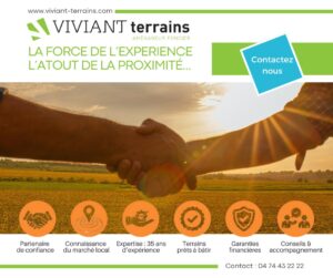 Choisir Viviant Terrains pour trouver son terrain à batir en isère (38)