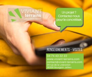Contactez Viviant terrains pour trouver votre terrain a batir en Isère (38)