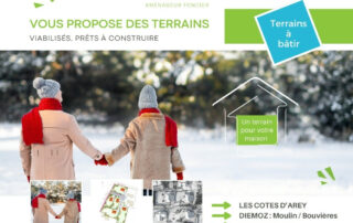 Viviant Terrains vous propose des terrains à bâtir à Villefontaine, Diémoz, au Côtes d'Arey en Nord Isère