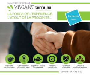 Viviant Terrains - Aménageur foncier en Nord Isère vous apporte expérience et professionnalisme dans la recherche de votre terrain à bâtir.