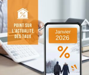 Point sur les taux de crédit immobilier en janvier 2026 avec viviant terrains - aménageur foncier en Isère