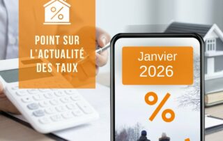 Point sur les taux de crédit immobilier en janvier 2026 avec viviant terrains - aménageur foncier en Isère